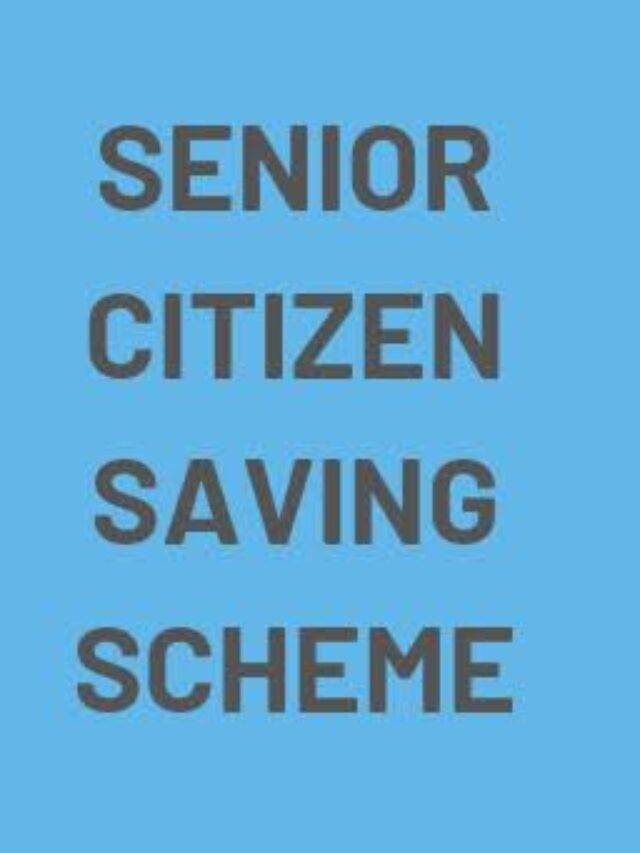 Senior Citizen Investment Plan 2022